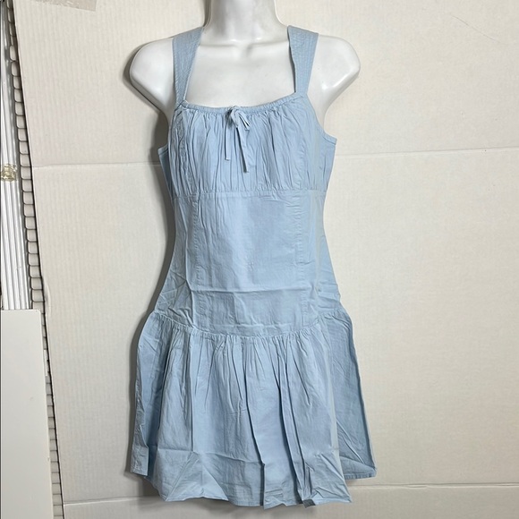 chinese dress ladies Poplin Stretch Swirl Maxi Dress Indigo / Large